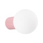 Sollux Lighting seinalamp Halo, roosa/valge