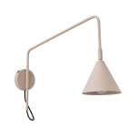 Sollux Lighting seinalamp Nox 1, beež