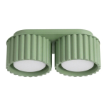 Sollux laevalgusti Aura 2, Gx53, roheline