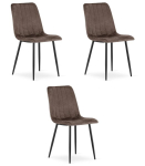 3-osaline s&ouml;&ouml;gitoolide komplekt Lava, pruun/must