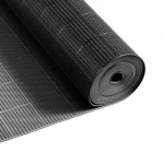 Drenaažmatt, 90 x 1500 cm, must, PVC