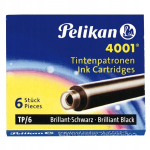 Mustad tindikassetid kalligraafia jaoks, 10 tk.