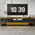 TV kapp 3 sahtliga, LED valgustus, 180x38x45cm