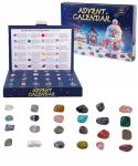 Advendikalender 24 kollektsioneeritava kiviga, poleeritud kivid, 3+
