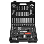 Padrunite ja narrede komplekt, 149 osa, 6,4 mm, 9,5 mm ja 12,7 mm