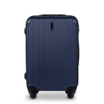 WINGS EGRET keskmine reisikohver 63 L ABS+ materjalist koodluku ja 360&deg; p&ouml;&ouml;rlevate topeltratastega dark blue
