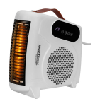 Ventilaatoriga elektriradiaator KD6519, 2000 W, puldiga, puutetundliku juhtpaneeliga