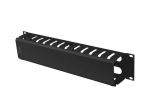 Lanberg Organizer Kabli 19'' 2U z zaslepka typ A czarny