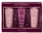 Niisutavate k&auml;te- ja k&uuml;&uuml;nekreemide komplekt Baylis & Harding Wild Cherry & Vanilla, 3 x 50 ml