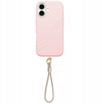 Roosa magnetilise laadimisega iPhone 17 telefoni&uuml;mbris Uniq