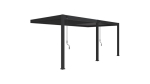 Paviljon Pergola Elegance Wall 3x6, tumehall