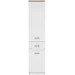 Vabaltseisev riiul Top Mix 2D1S, 40x33x183 cm, valge/pruun