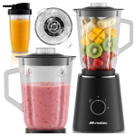 Klaasist blender smuutide jaoks 1500ml, pudel 500ml BL1000W + tarvikud