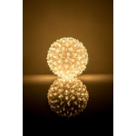 Pall lilledega RS-209 100LED D-14cm Soe valge