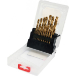 Yato metallipuuri komplekt HSS-TIN 1-10 mm, 19 tk.