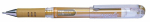 Pentel Hybrid Gel Grip Dx K230 1,0mm metallist geelpliiats, kullav&auml;rvi
