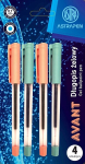 Astra Avant Gel Pen, 4 tk, sinine tint, 0,5 mm