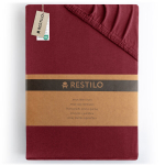 Kummiga voodilina DecoKing jersey Amber Maroon, 120x200 cm