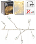 Valgusskeem - EI NIME - GHIRLANDA 100 - 100 LED soe valge - 150 cm - T&ouml;&ouml;tab aku peal