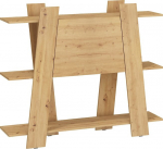 Riiul Meblocross Via 130 2D, tamme v&auml;rv