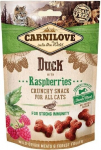 Carnilove Cat Snack Duck with Raspberries n&auml;rimismaiused kassile 50g