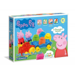 Rong klotsidega Clementoni Clemmy Peppa Pig, 14 tk.