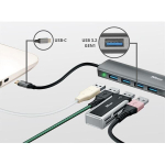 USB jaotur, Trust Halyx, USB-C/USB-A 3.2