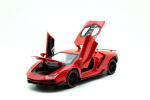 Sportauto mudel Lamborghini CZ30A, punane