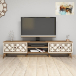 TV-laud Kalune Design 845, 180 cm, pruun/beež v&auml;rv