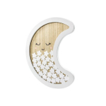 Puidust k&uuml;lalisteraamat-raam Kuu, 38,5 x 30 cm