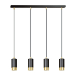 Emibig lamp Fumiko 4 Black Gold