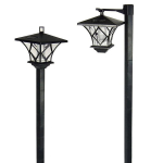 LED aiavalgusti p&auml;ikeseenergiaga 138 cm