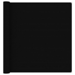 vidaXL telgivaip 300 x 400 cm, must