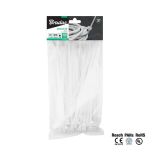 Kaablisidemed Bradas 3,6 x 180 mm, 100 tk, neutral