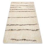 Vaip FLUFFY 2371 shaggy triibuline muster - koor / beež