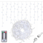 Garland - j&auml;&auml;purikad - 300 LED, valge