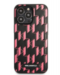 Karl Lagerfeldi roosa iPhone 13 / 13 Pro (6.1) &uuml;mbris monogrammiga
