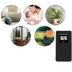 Ilmajaama saatja, must