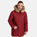 Huppa Meeste talveparka DAVID 1, dark red