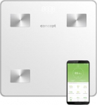 Concept VO4000 Personaaldiagnostika kaal 180 kg PERFECT HEALTH, valge