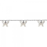 P&auml;ikesepaneeliga valguskett Papillon, 15LED, 2,8m