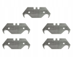 Geko l&otilde;ikeriistade terade komplekt G01834, 0.6mm x 19mm, 5 tk, kvaliteetne t&ouml;&ouml;riistateras, paberite, kartongi l&otilde;ikamiseks