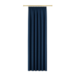 Markiisikangas pimendav kardin Super Blackout, 140x230 cm, sinine