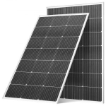 Monokristalliline p&auml;ikesepaneel Vevor, 2 x 100 W