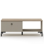 Kohvilaud Dominica 1S, 110x61x42 cm, hall/pruun
