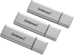 USB pulk Intenso Alu Line Usb 2.0 m&auml;lupulk 16 Gb 3 tk pakendis h&otilde;bedane