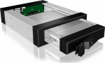 V&auml;lise k&otilde;vaketta adapter ICY BOX IB-129SSK-B, HDD k&otilde;vaketta korpus, 2,5/3,5 tolli, SATA III 6 Gb/s, SAS, alumiinium, kuumvahetus, v&otilde;tmega lukk, 5