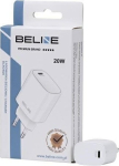 Beline Laadija Beli2161, 20W, 1x USB Type-C, PD 3.0, valge, seinale, 110-240V