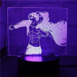 Lamp 3D Led Attack on titan