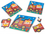 Puidust puzzle tulet&otilde;rje jaoks